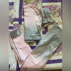NWT ombré seamless set